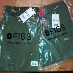 🆕️ FIGS Olive Green, limited edition. Set- SMALL